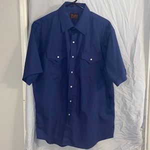 Pearl snap short sleeve shirt